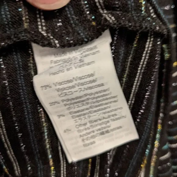 J Crew Metallic Turtleneck XL - Picture 6 of 6